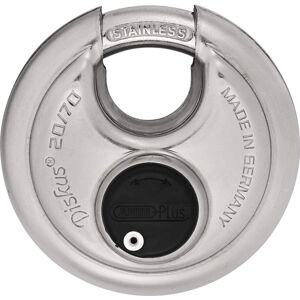 Abus 20/70 KA Diskus Padlock Extreme High Security Disk Lock Keyed A Abus 20/70 KA Diskus Padlock Extreme High Security Disk Lock Keyed A