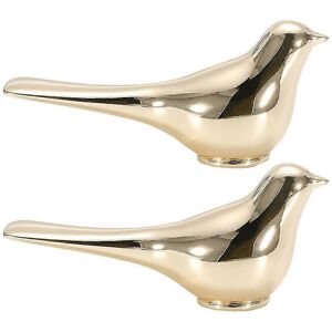 Kricely (As show, One size) 2pcs Bird Shaped Pull Handles Metal Cabinet Pull Handle Draw Kricely (As show, One size) 2pcs Bird Shaped Pull Handles Metal Cabinet Pull Handle Draw