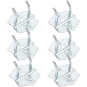 Kricely (As Shown, One size) 6 pcs Pegboard Hanging Hooks Pegboard Hooks Metal Pegboard Kricely (As Shown, One size) 6 pcs Pegboard Hanging Hooks Pegboard Hooks Metal Pegboard