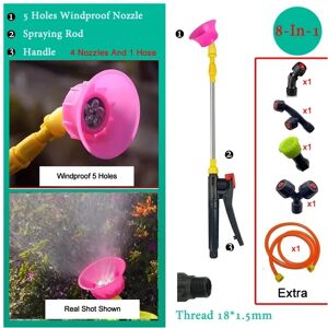 Maxpower (8in1 Set A) Retractable Spraying Rod Nozzle And Handle Electric Sprayer 3-in-1 Maxpower (8in1 Set A) Retractable Spraying Rod Nozzle And Handle Electric Sprayer 3-in-1
