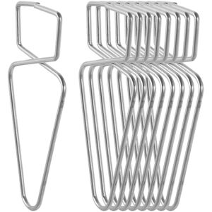 Kricely (As show, One size) 100Pcs Ceiling Hook Clips T-bar Squeeze Hangers Drop Suspend Kricely (As show, One size) 100Pcs Ceiling Hook Clips T-bar Squeeze Hangers Drop Suspend