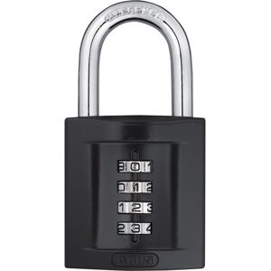 ABUS 158/50 C 50mm Body Zinc Front 4-Dial Resettable Combination Padlock ABUS 158/50 C 50mm Body Zinc Front 4-Dial Resettable Combination Padlock