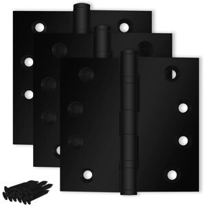 Microsoft Finsbury Hardware Black Heavy Duty Door Hinge Matte Black Ball Bearing 4x4 Inch Microsoft Finsbury Hardware Black Heavy Duty Door Hinge Matte Black Ball Bearing 4x4 Inch