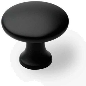 Handle & Home 30mm Matt Black Cabinet Knob Pull Mushroom Button Silver Kitchen Handle & Home 30mm Matt Black Cabinet Knob Pull Mushroom Button Silver Kitchen