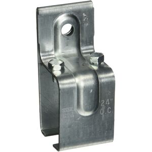 Stanley 104380 Single Box Rail Splice Bracket Steel Galvanized Clear Stanley 104380 Single Box Rail Splice Bracket Steel Galvanized Clear
