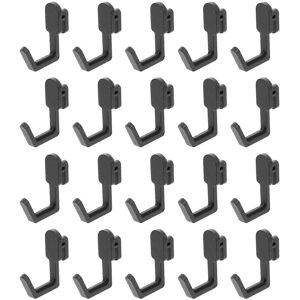 Kricely (As show, One size) 20pcs Peg Board Hook Plastic J Style Display Hook Shelf Hang Kricely (As show, One size) 20pcs Peg Board Hook Plastic J Style Display Hook Shelf Hang