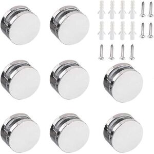 Unbranded (As show, One size) (L)8 Pcs Mirror Clips Glass Clamp Clamp Holder Zinc Alloy Fi Unbranded (As show, One size) (L)8 Pcs Mirror Clips Glass Clamp Clamp Holder Zinc Alloy Fi