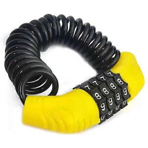 Unbranded (As show, One size) Anti-theft Bike Padlock Motorcycle Helmet Jet Cable Code Ski Unbranded (As show, One size) Anti-theft Bike Padlock Motorcycle Helmet Jet Cable Code Ski