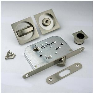 Unbranded (As show, One size) Square sliding door handle + hook lock body + small knob han Unbranded (As show, One size) Square sliding door handle + hook lock body + small knob han