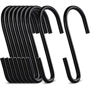 Unbranded (As show, One size) 20 S Hooks 9cm Stainless Steel S Shape Metal Hooks, Multifun Unbranded (As show, One size) 20 S Hooks 9cm Stainless Steel S Shape Metal Hooks, Multifun