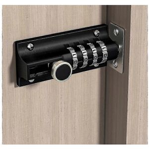 Kikidex (As show, One size) Combination Lock Latch 4 Digit Combination Lock Mechanical C Kikidex (As show, One size) Combination Lock Latch 4 Digit Combination Lock Mechanical C