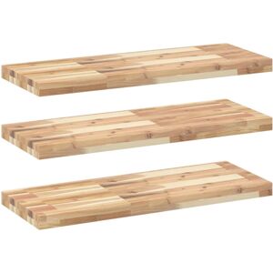 (natural, 80 x 30 x 4 cm/ 3 pcs) vidaXL Floating Shelves Wall Storage Shelf 4pcs (natural, 80 x 30 x 4 cm/ 3 pcs) vidaXL Floating Shelves Wall Storage Shelf 4pcs