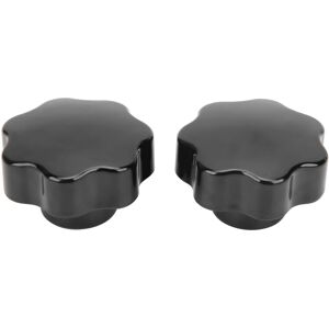 Unbranded 2Pcs Female Thread Clamping Knob 7 Star Head Nuts Unbranded 2Pcs Female Thread Clamping Knob 7 Star Head Nuts