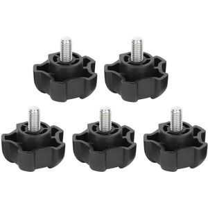 Unbranded 5Pcs Adjustable Knob Bolt Plastic Five Star Head Unbranded 5Pcs Adjustable Knob Bolt Plastic Five Star Head