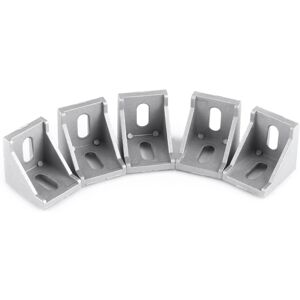 Unbranded 5pcs Aluminum Alloy L Shape Corner Bracket Right Unbranded 5pcs Aluminum Alloy L Shape Corner Bracket Right