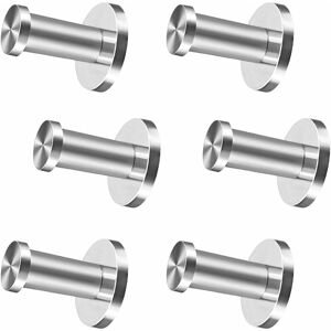 Unbranded 6 Pcs Robe Hook Wall Hook Towel Coat Hook Stainless Steel Wall Hook for Bathtub Unbranded 6 Pcs Robe Hook Wall Hook Towel Coat Hook Stainless Steel Wall Hook for Bathtub