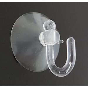 Unbranded Suction cup with hooks 40 pieces - holder for fairy lights, light net etc. - fai Unbranded Suction cup with hooks 40 pieces - holder for fairy lights, light net etc. - fai