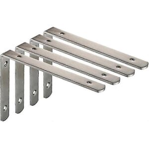 Kikidex (As show, One size) Stainless Steel Heavy Duty L-shaped Corner Brace Joint Angle Kikidex (As show, One size) Stainless Steel Heavy Duty L-shaped Corner Brace Joint Angle