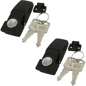 Semoic 2X Cabinets Security Toggle Hasp Latch Lock DK604 Semoic 2X Cabinets Security Toggle Hasp Latch Lock DK604