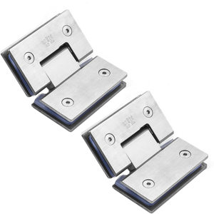 Unbranded Stainless Steel Bearings Equipped Glass Shower Door Hinges, 180 Degree Shower Do Unbranded Stainless Steel Bearings Equipped Glass Shower Door Hinges, 180 Degree Shower Do