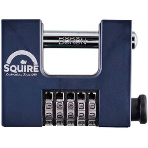 Squire Heavy Duty Padlock (CBW85) - 5 Wheel Combination - Alloy Steel for Corros Squire Heavy Duty Padlock (CBW85) - 5 Wheel Combination - Alloy Steel for Corros