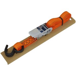 Sealey TD0635S Ratchet Strap Polyester Webbing +Corner Protector 25mm x 5m 600kg Sealey TD0635S Ratchet Strap Polyester Webbing +Corner Protector 25mm x 5m 600kg