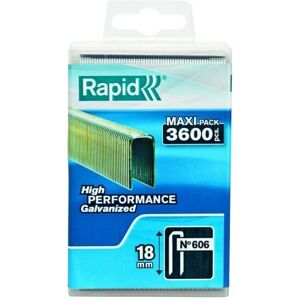 RAPID 3600 staples n606 18mm galvanized RAPID 3600 staples n606 18mm galvanized