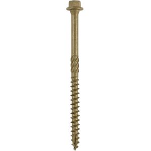 TIMCO Timber Screw ? Hex Head ? Exterior Green ? 6.7 x 100 - Box of 50 TIMCO Timber Screw ? Hex Head ? Exterior Green ? 6.7 x 100 - Box of 50