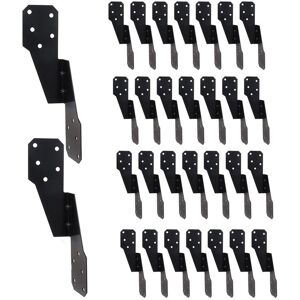 Jojomino 30 Pack Heavy Duty Hurricane Ties -Coated, Hurricane Straps Trusses/Rafters Ties Jojomino 30 Pack Heavy Duty Hurricane Ties -Coated, Hurricane Straps Trusses/Rafters Ties