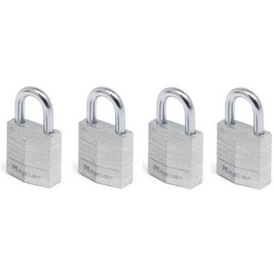 Master Lock Padlock, Solid Aluminum Body Lock, Keyed Alike, Best Used for Backpa Master Lock Padlock, Solid Aluminum Body Lock, Keyed Alike, Best Used for Backpa