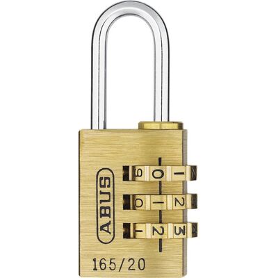 ABUS 165/20 3-Digit Combination Padlock ABUS 165/20 3-Digit Combination Padlock
