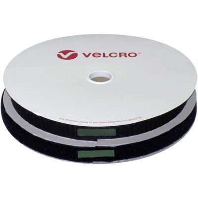 VELCRO Brand PS18 - Black - 20mm - 25m - Tape VELCRO Brand PS18 - Black - 20mm - 25m - Tape