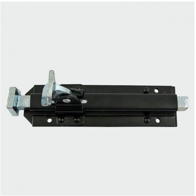 TIMco GFB8BB Garage Foot Bolt Black 8" TIMco GFB8BB Garage Foot Bolt Black 8"
