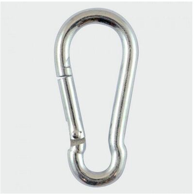 TIMco 5CHB Carbine Hook Zinc 5mm Pack of 10 TIMco 5CHB Carbine Hook Zinc 5mm Pack of 10