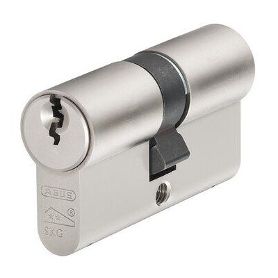 ABUS Nickel Pearl Double Cylinder - Euro Lock Type ABUS Nickel Pearl Double Cylinder - Euro Lock Type