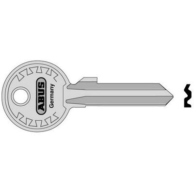 ABUS RH5 Key Blank - Round Brass for Padlocks ABUS RH5 Key Blank - Round Brass for Padlocks