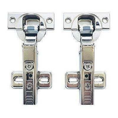 (1) Blum Hinges Soft Close Clip On 71B3550 & 173L6100 Mount Plate 110 Degree Ove (1) Blum Hinges Soft Close Clip On 71B3550 & 173L6100 Mount Plate 110 Degree Ove