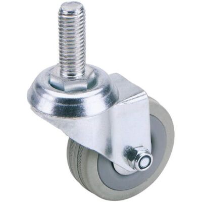 Draper 65475 75 mm-Diameter Rubber Castor Bolt Fixing Draper 65475 75 mm-Diameter Rubber Castor Bolt Fixing