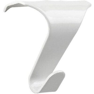 (PACK OF 2) Taskar Large White Picture Rail Hooks (PACK OF 2) Taskar Large White Picture Rail Hooks