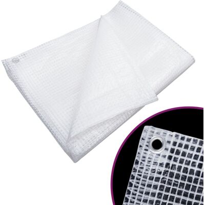 vidaXL White 2x3m Leno Tarpaulin - Garden Cover vidaXL White 2x3m Leno Tarpaulin - Garden Cover