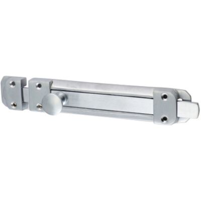 Timco Flat Section Bolt Satin Chrome - 210 x 35mm Bolt Timco Flat Section Bolt Satin Chrome - 210 x 35mm Bolt