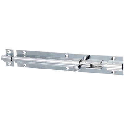 Timco - Straight Barrel Bolt - Polished Chrome - 150 x 25mm Timco - Straight Barrel Bolt - Polished Chrome - 150 x 25mm