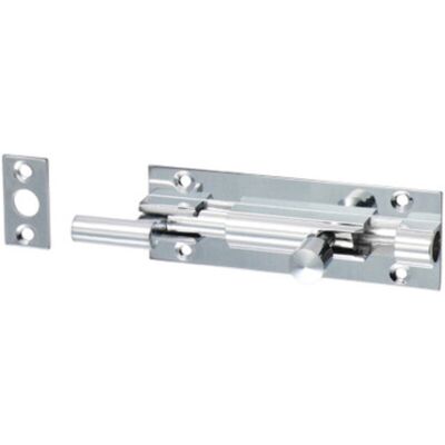 Timco Necked Barrel Bolt Polished Chrome - 75 x 25mm (1 Pack Bag) Timco Necked Barrel Bolt Polished Chrome - 75 x 25mm (1 Pack Bag)