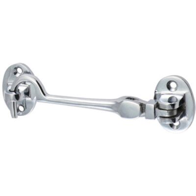 Timco Cabin Hook Polished Chrome - 100mm (1 Pack Bag) Timco Cabin Hook Polished Chrome - 100mm (1 Pack Bag)