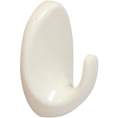 Timco Oval Self-Adhesive Hooks - Large - 57 x 42.5 (3 Pack Bag) Timco Oval Self-Adhesive Hooks - Large - 57 x 42.5 (3 Pack Bag)