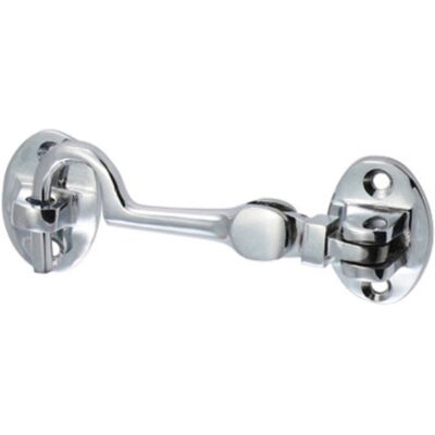 Timco Cabin Hook 75mm Polished Chrome - Cabinet Hook Timco Cabin Hook 75mm Polished Chrome - Cabinet Hook
