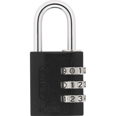 ABUS AB145/20 Negro Padlock, Black ABUS AB145/20 Negro Padlock, Black