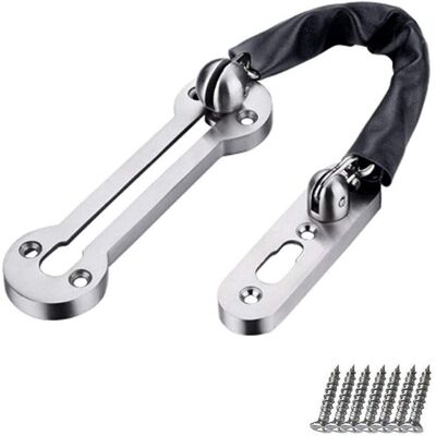 GOPatriot Memory Front Door Chain Security Locking Restrictors Chain Door Restrictors - Polished GOPatriot Memory Front Door Chain Security Locking Restrictors Chain Door Restrictors - Polished