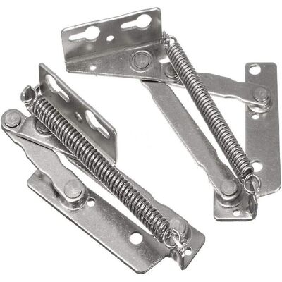 Unbranded 80 Degree Cabinet Hinge Full Hinge Lid Furniture Base Spring Hinge, 1 Pair Unbranded 80 Degree Cabinet Hinge Full Hinge Lid Furniture Base Spring Hinge, 1 Pair