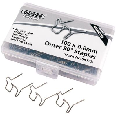 Draper 0.8MM Double U Staples (50) Draper 0.8MM Double U Staples (50)